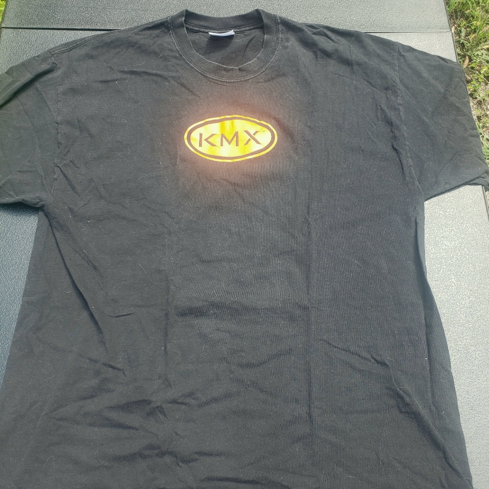 Vintage Early 2000s KMX Energy Drink Mens T-Shirt